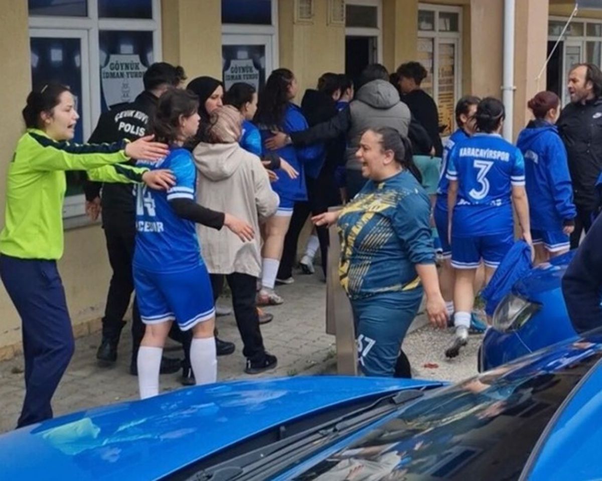 Bolu’da Kadın Futbol Maçında Kavga
