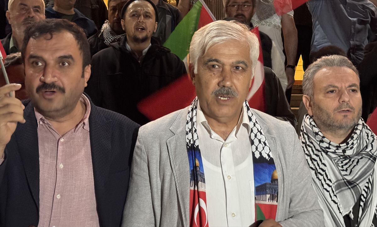 Kahramanmaraş ve Adıyaman’da İsrail’in Sumud Filosu’na saldırısı protesto edildi