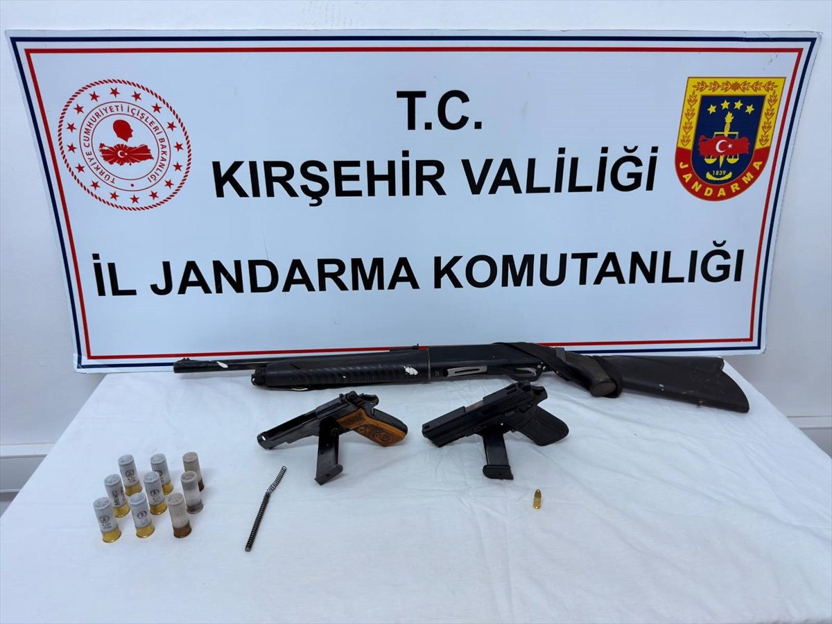 Kaman’da Ruhsatsız Silah Ele Geçirildi