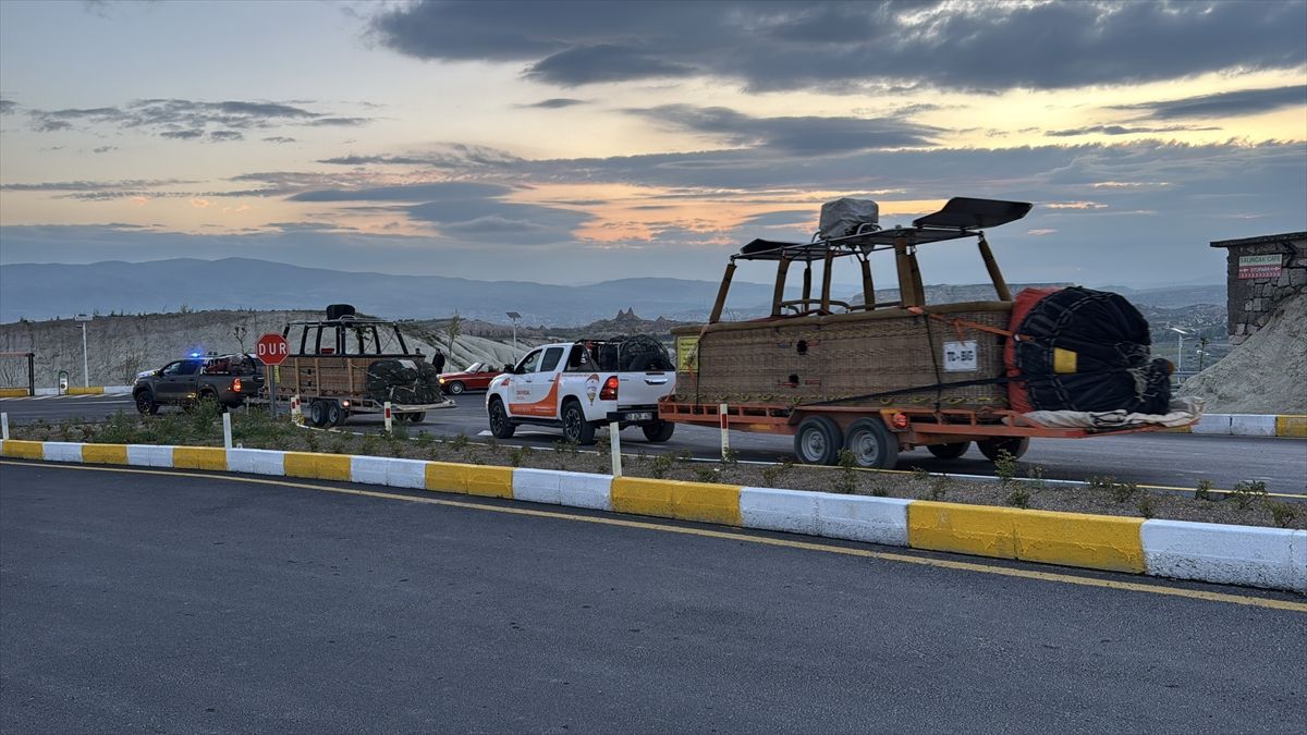 Kapadokya’da Balon Turları Üç Gün Boyunca İptal Edildi