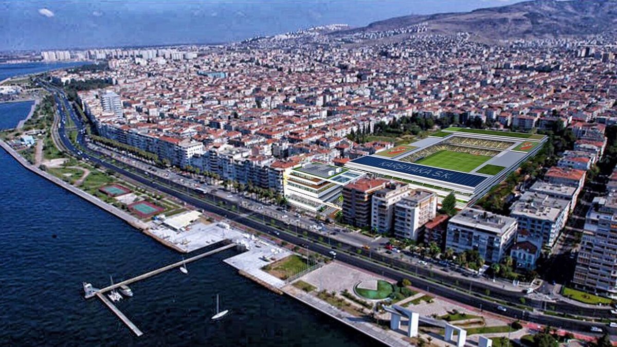 Karşıyaka’ya Yeni Stadyum Müjdesi