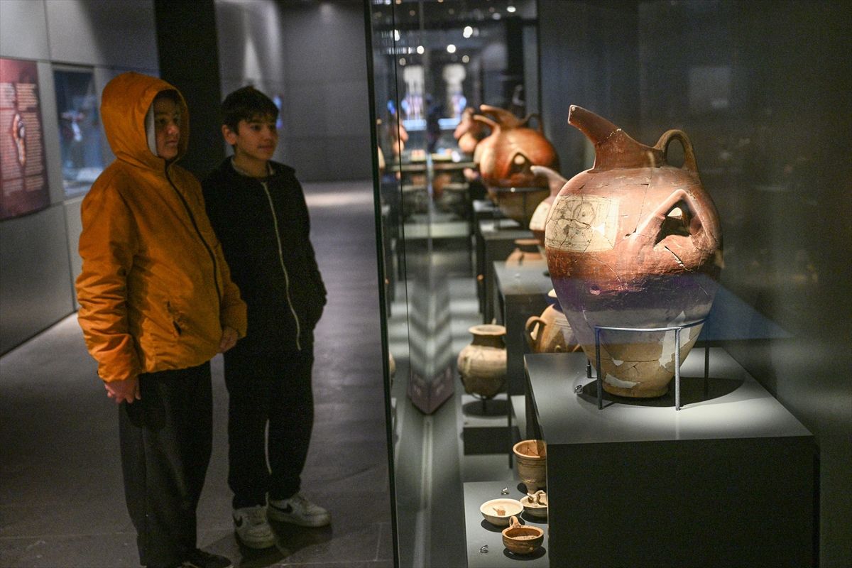 Kayseri Arkeoloji Müzesi Zengin Eserleriyle Göz Dolduruyor