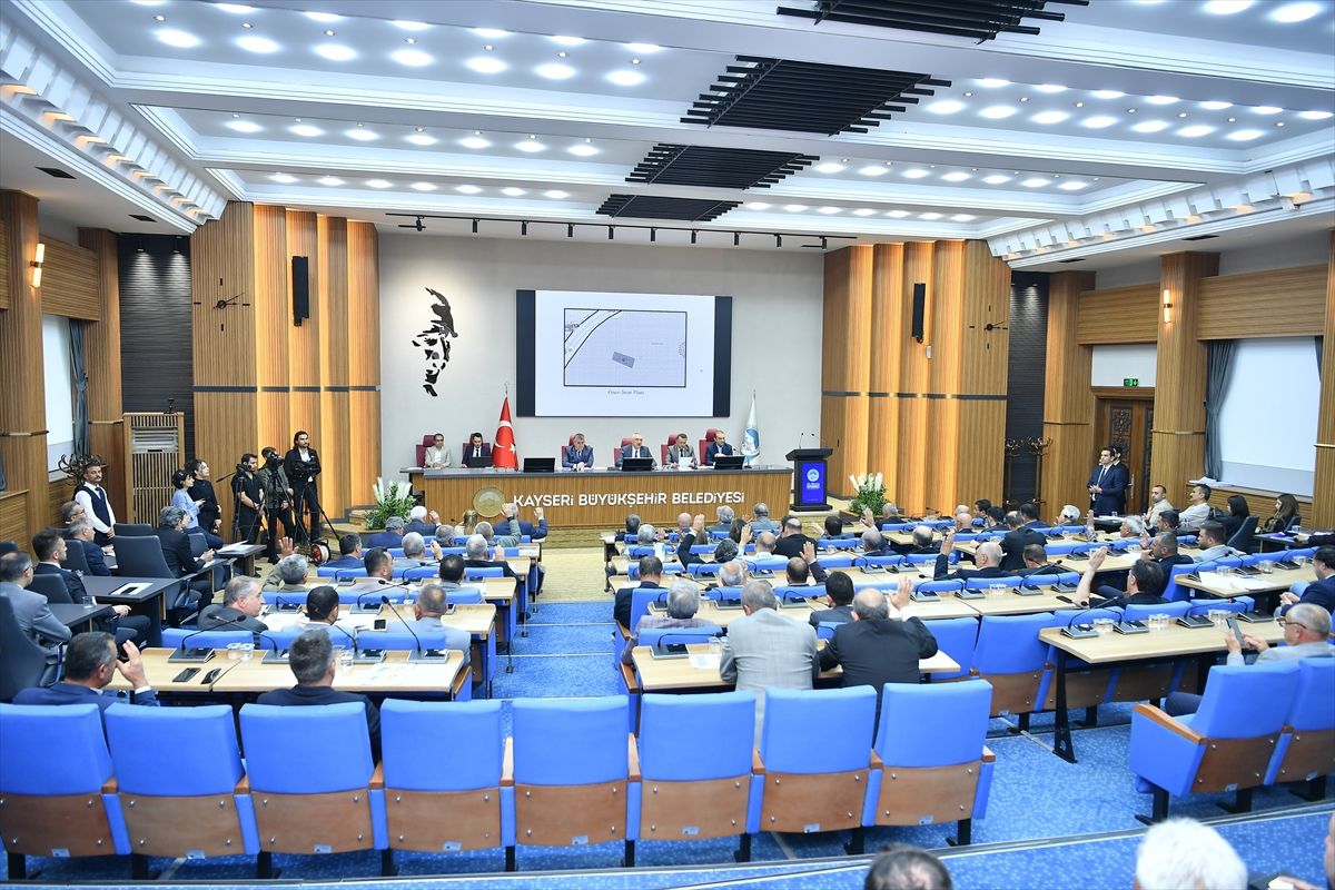 Kayseri Büyükşehir Belediyesi mayıs ayı meclis toplantısı yapıldı