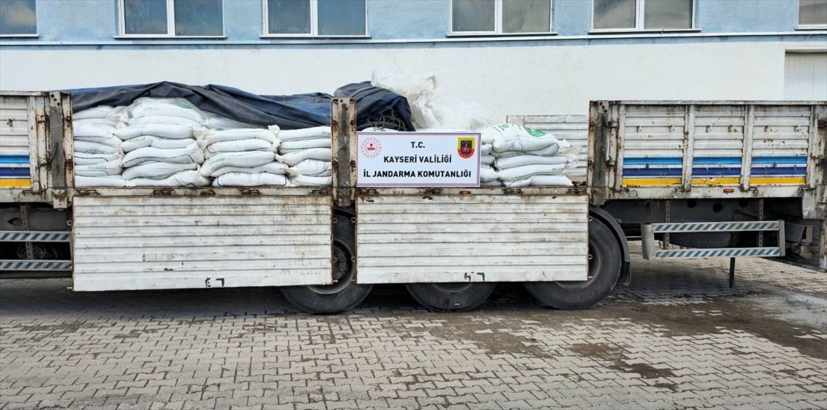 Kayseri’de 24 Ton Sahte Gübre Ele Geçirildi
