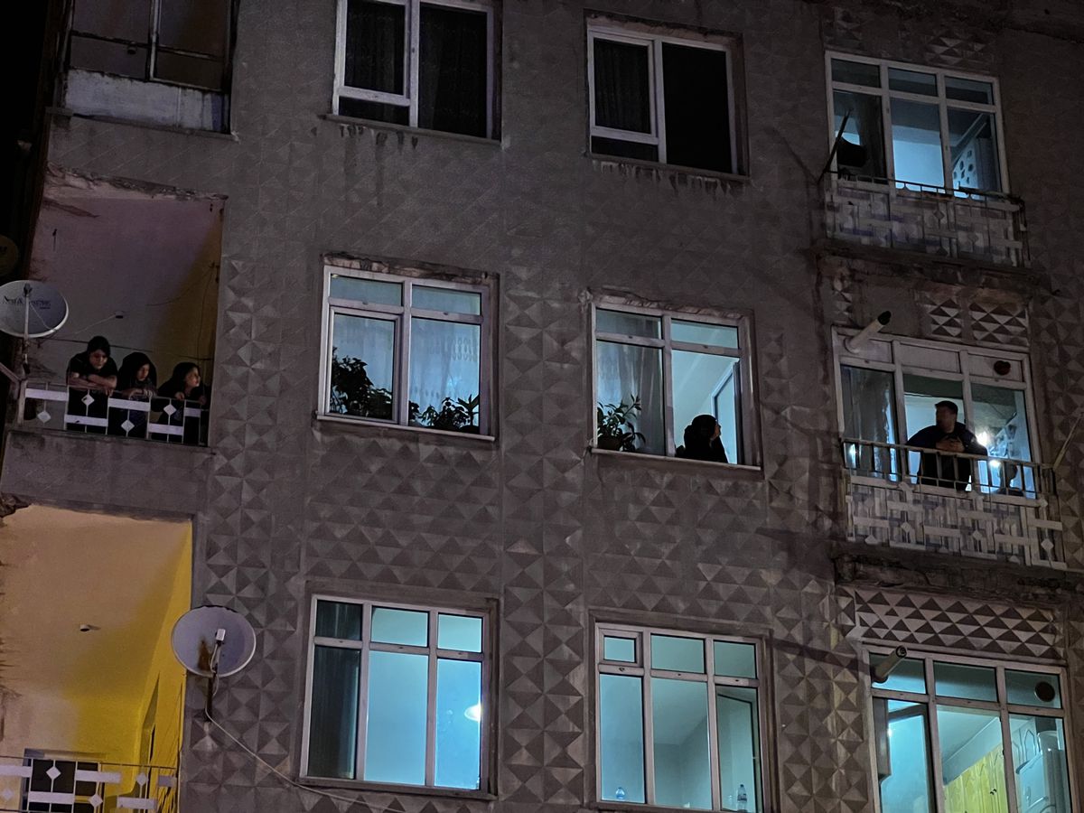 Kayseri’de Bodrumda Yangın