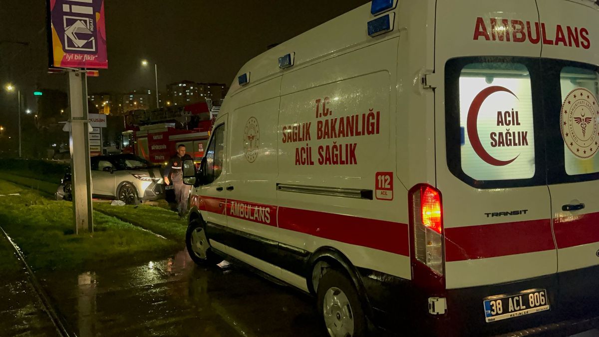 Kayseri’de Trafik Kazası: Bir Yaralı