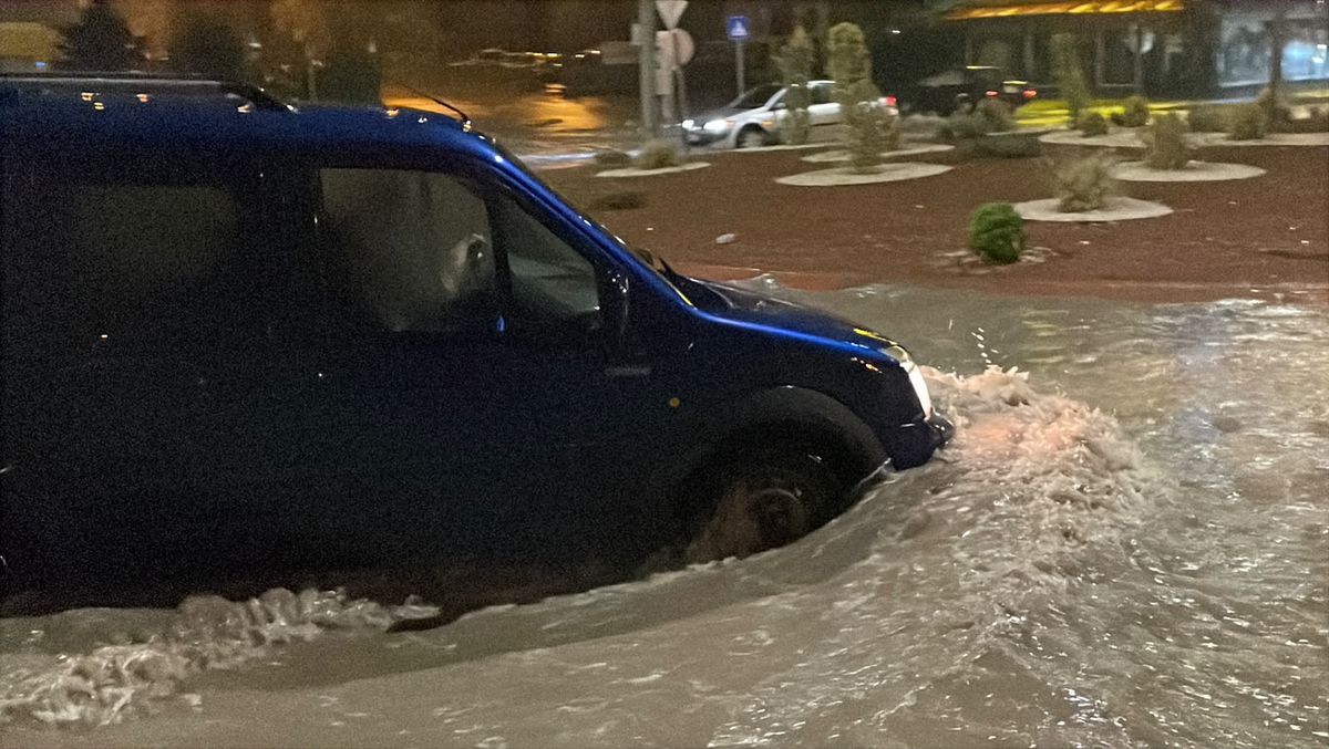 Kayseri’de Sağanak Sel Oldu