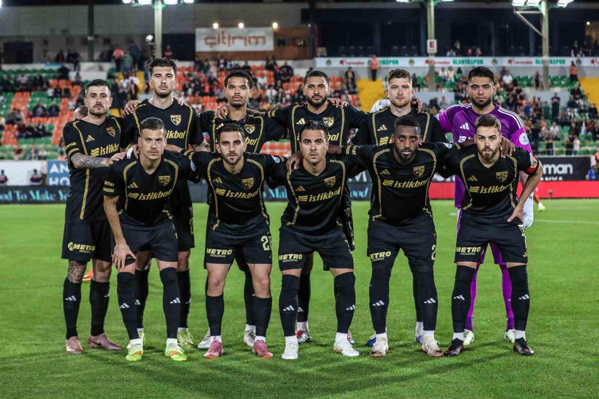 Kayserispor Süper Lig’e Veda Etti