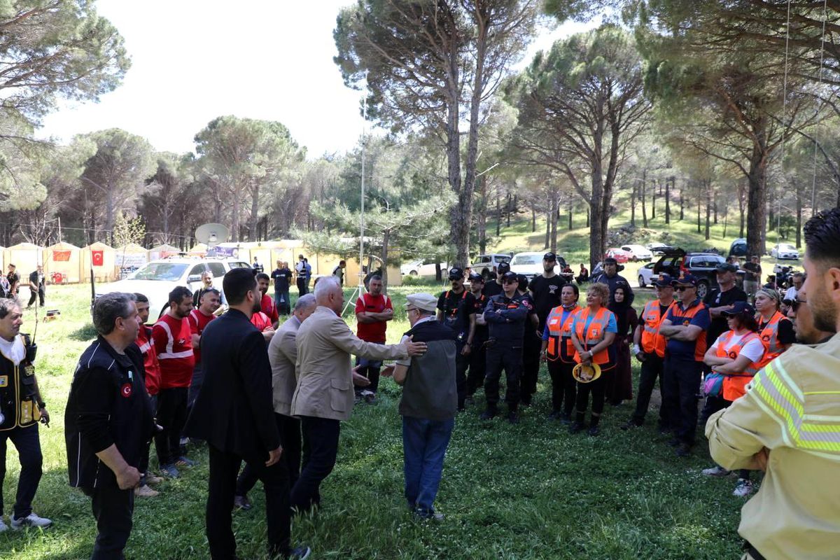 Kazdağları’nda gerçeğini aratmayan arama kurtarma tatbikatı