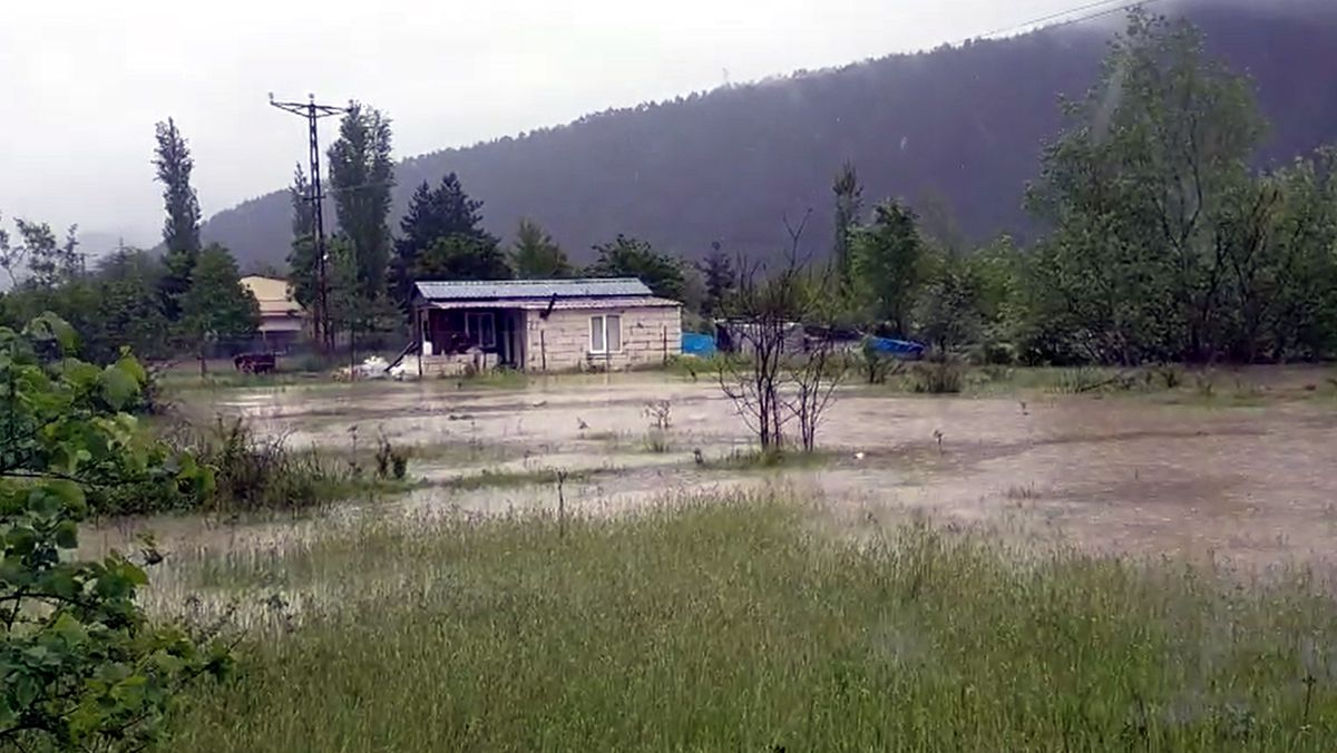 Tokat’ta Taşkın: Evler Su Bastı