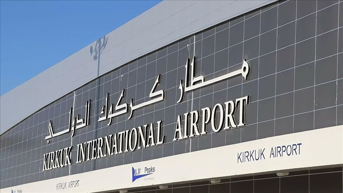Kerkük Havalimanı’nda ilk gece uçuşu başladı