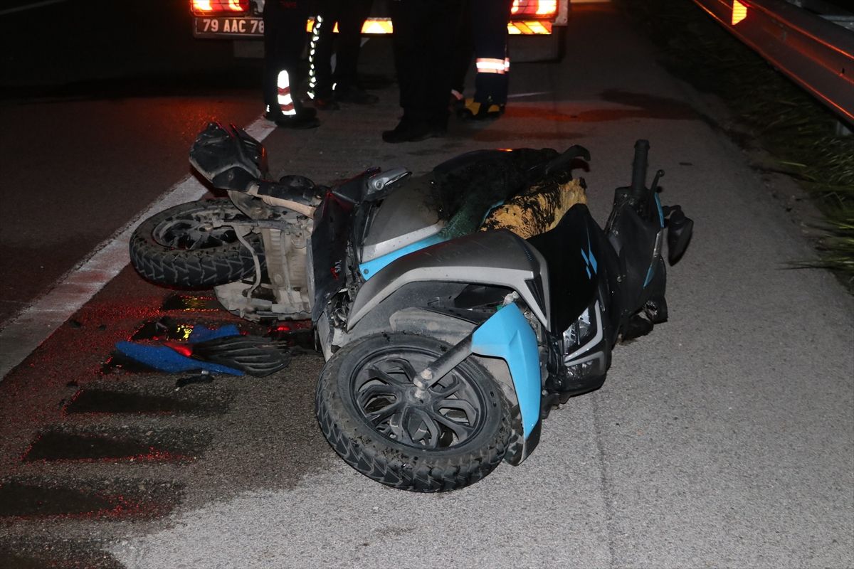 Kilis’te Motosiklet Kazası: 1 Ağır Yaralı