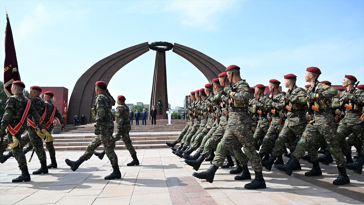 Kırgızistan 9 Mayıs Zafer Bayramı’nı Kutladı