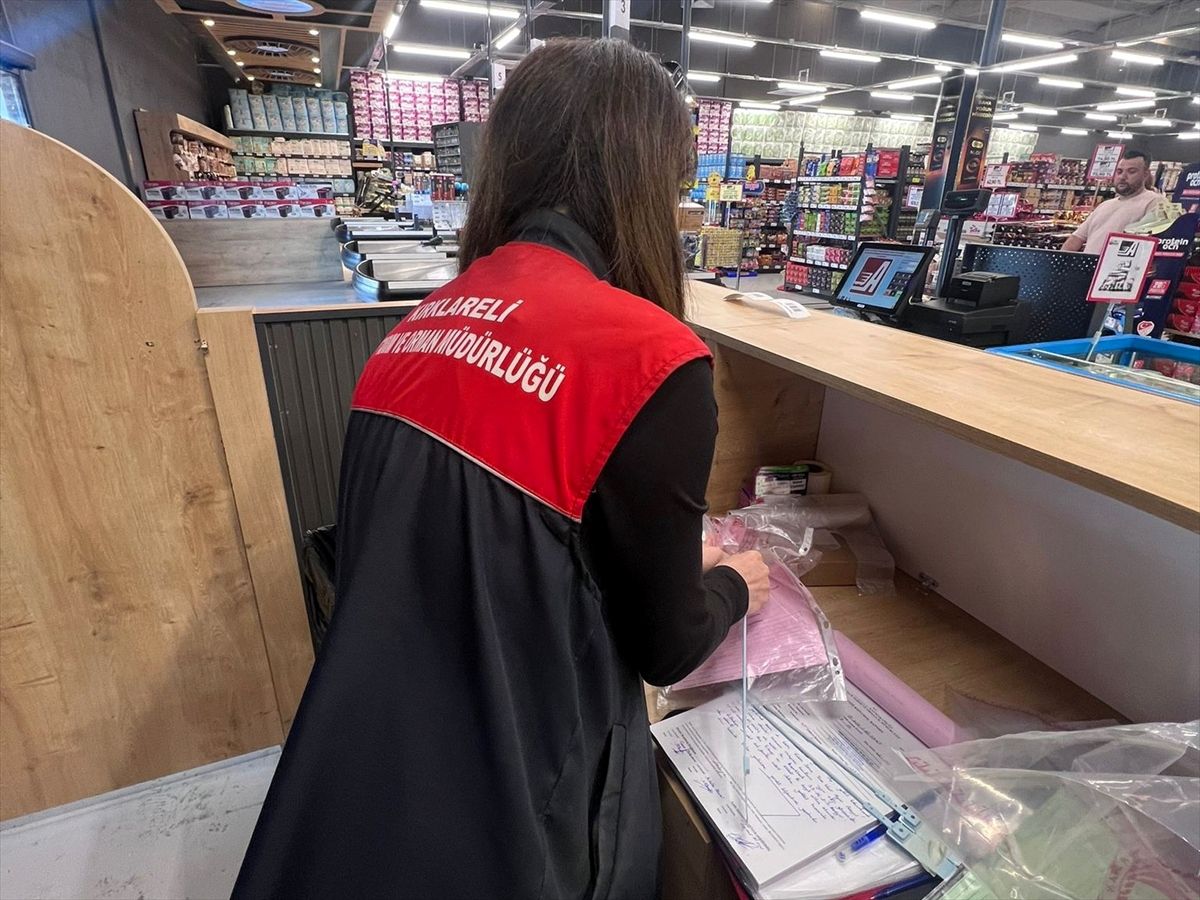 Lüleburgaz’da Gıda Denetimleri Yapıldı