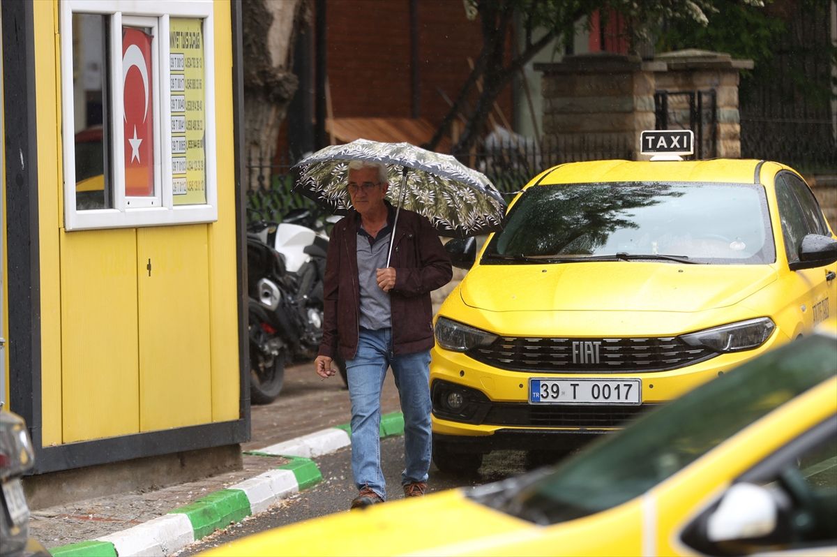 Kırklareli’nde Sağanak Yağış