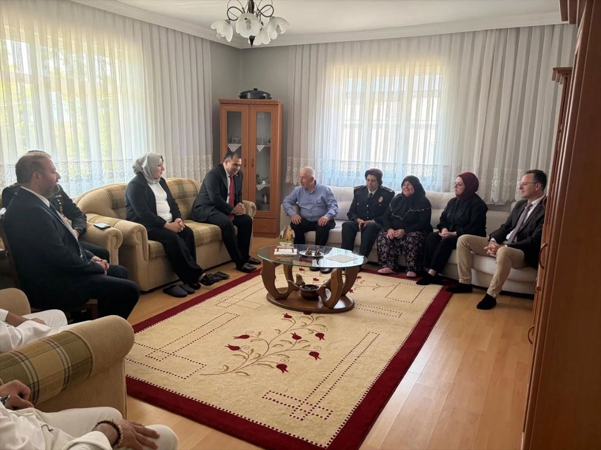 Kaymakam Balaban’dan Gaziye Ziyaret