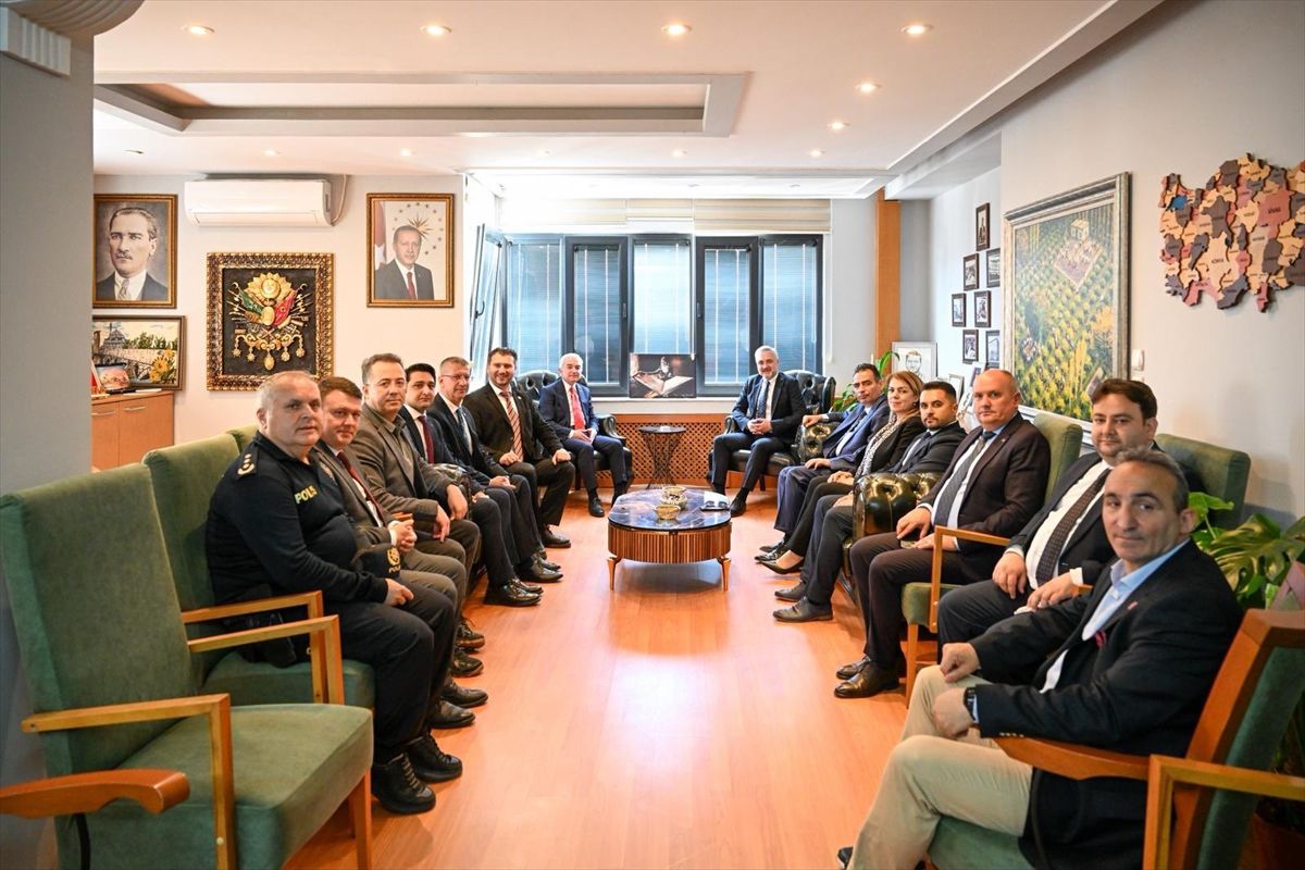Vali Uğur Turan Babaeski’yi Ziyaret Etti