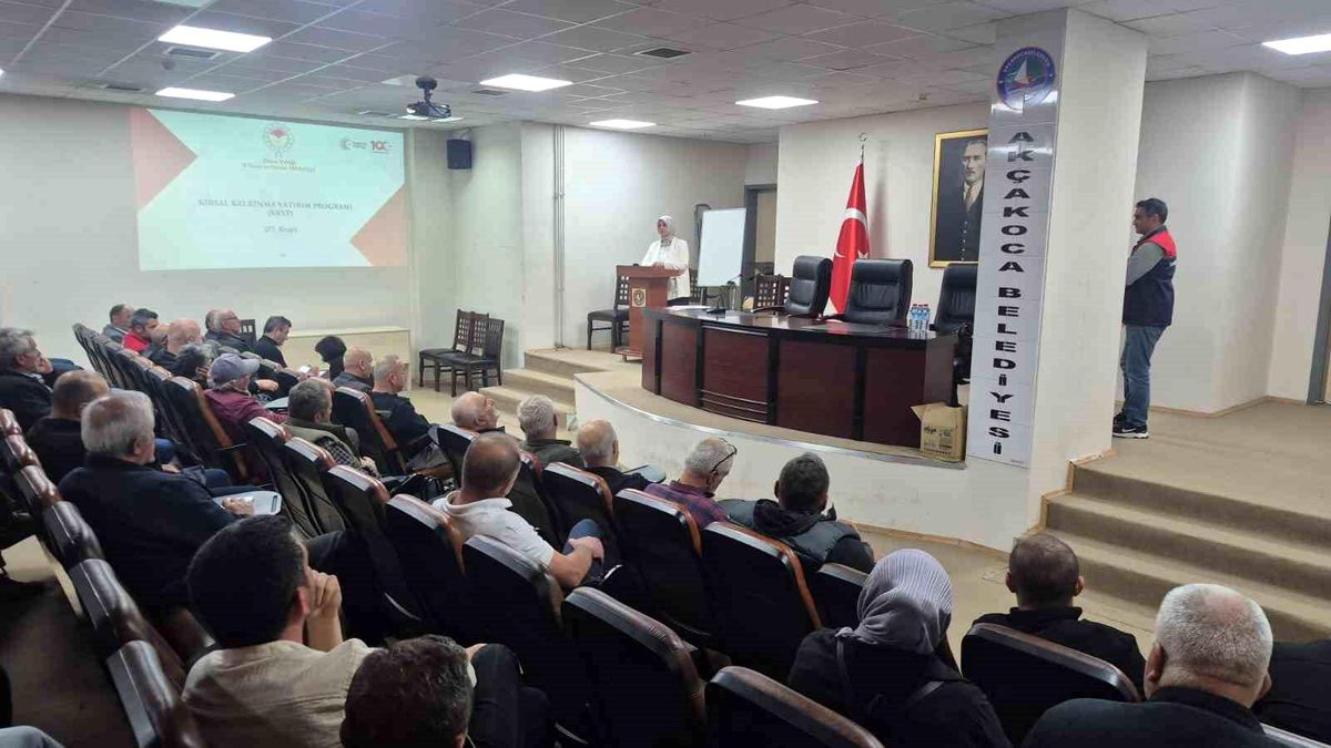 Akçakoca’da KKYDP Bilgilendirme Toplantısı