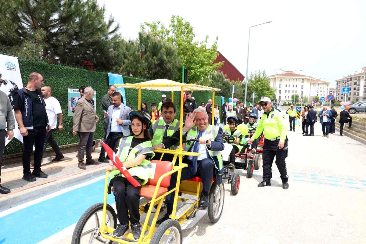 Kızılcıklı Mahallesi’nde Trafik Eğitim Sokağı açıldı