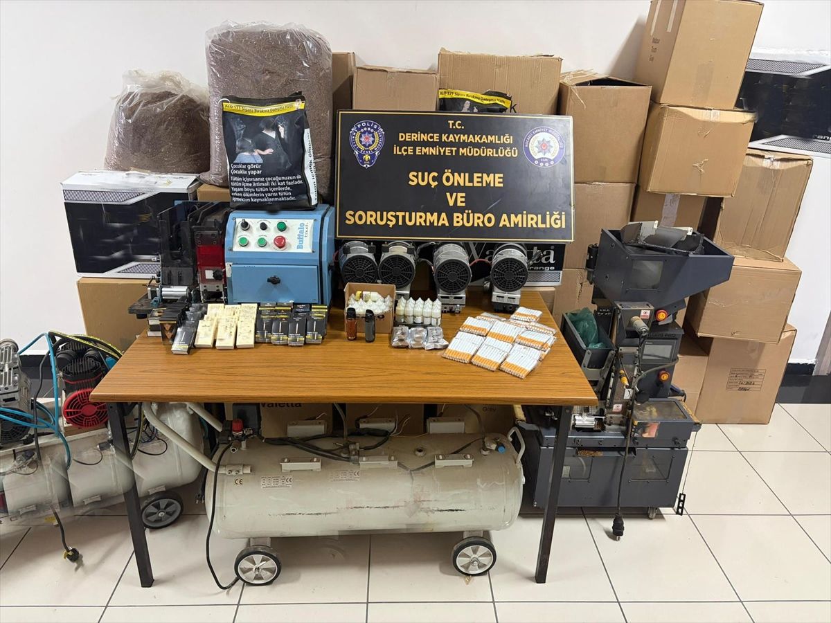 Kocaeli’de Kaçakçılık Operasyonu