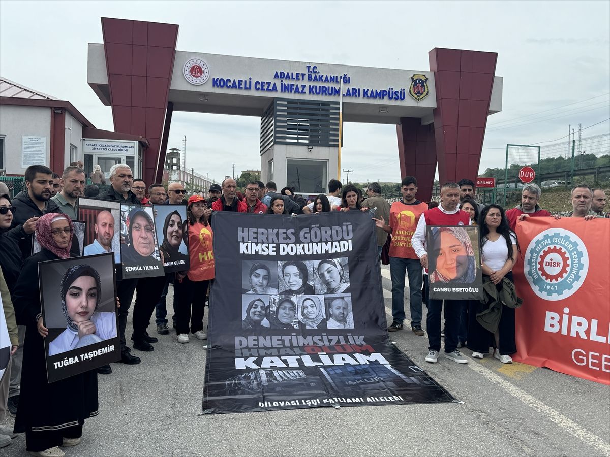 Dilovası Yangın Davasında Acılı Aileler Adalet İstedi