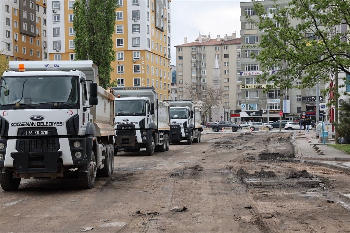 Kocasinan’da Alpaslan Caddesi İncelemesi
