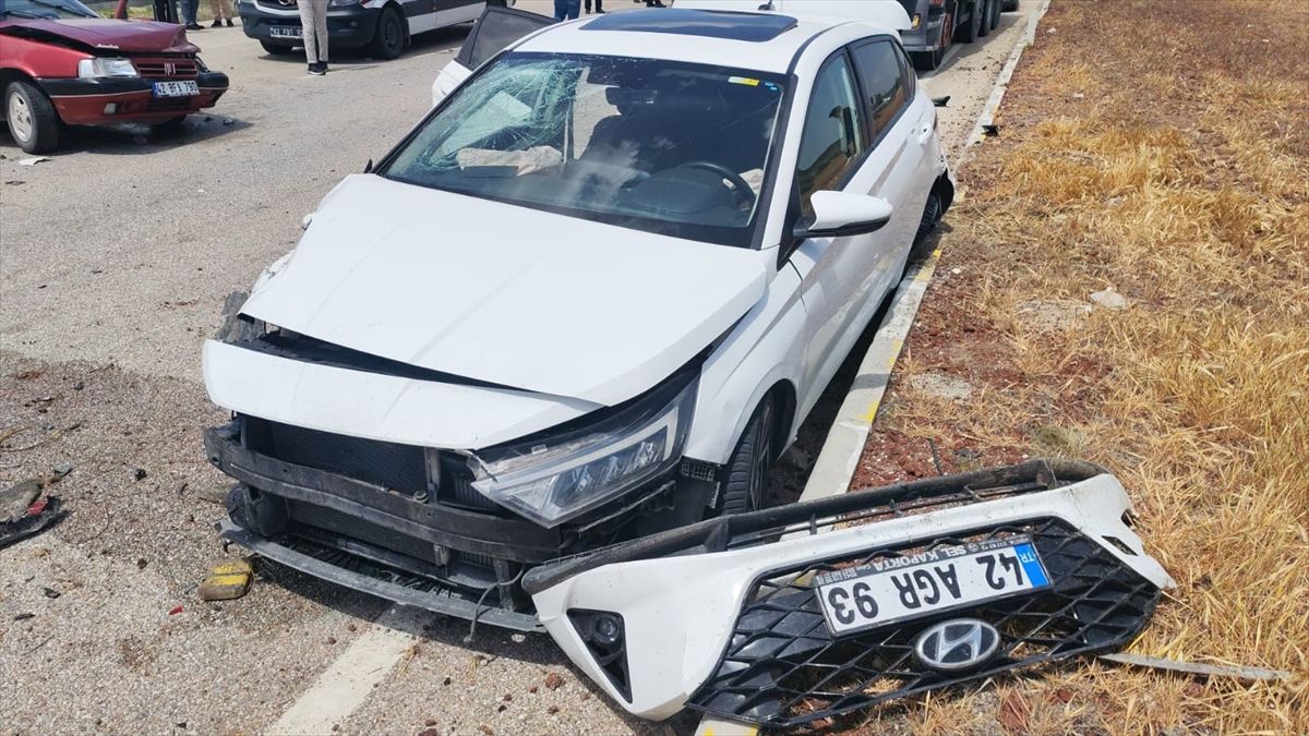Kulu’da Trafik Kazası: 5 Yaralı