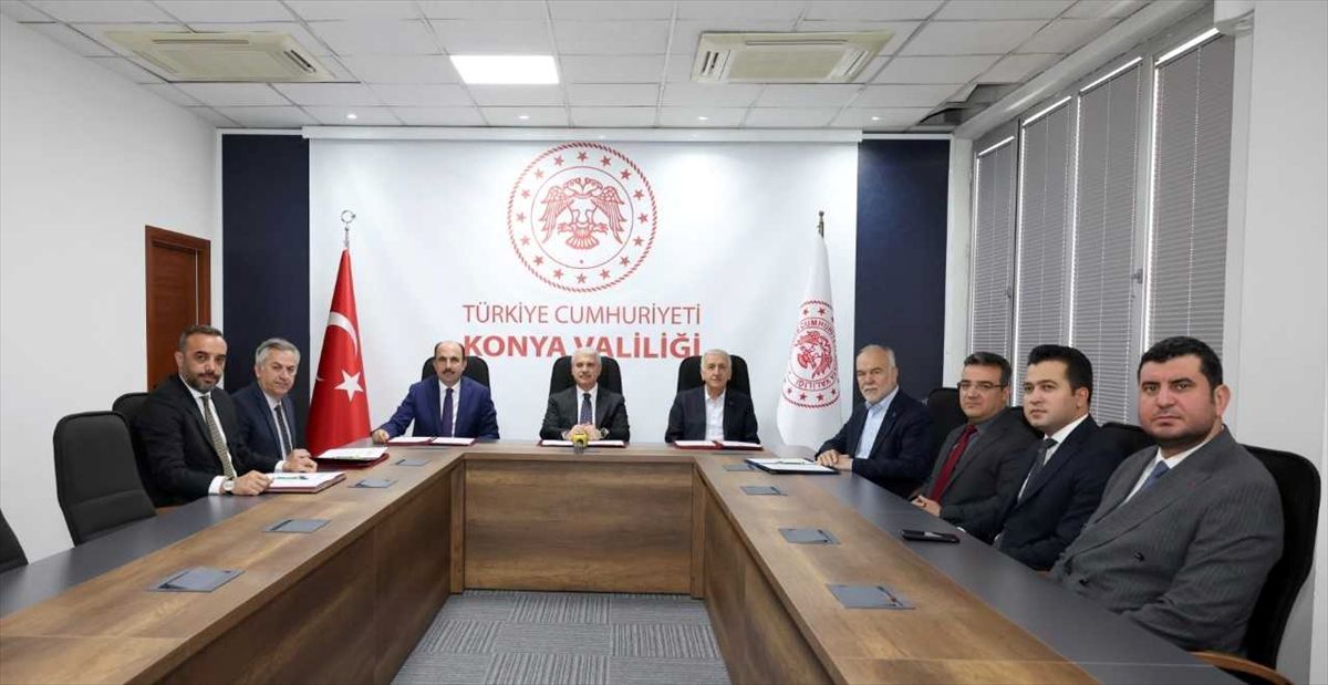 3. Konya Mesleki Eğitim İstihdam Fuarı Protokolü İmzalandı