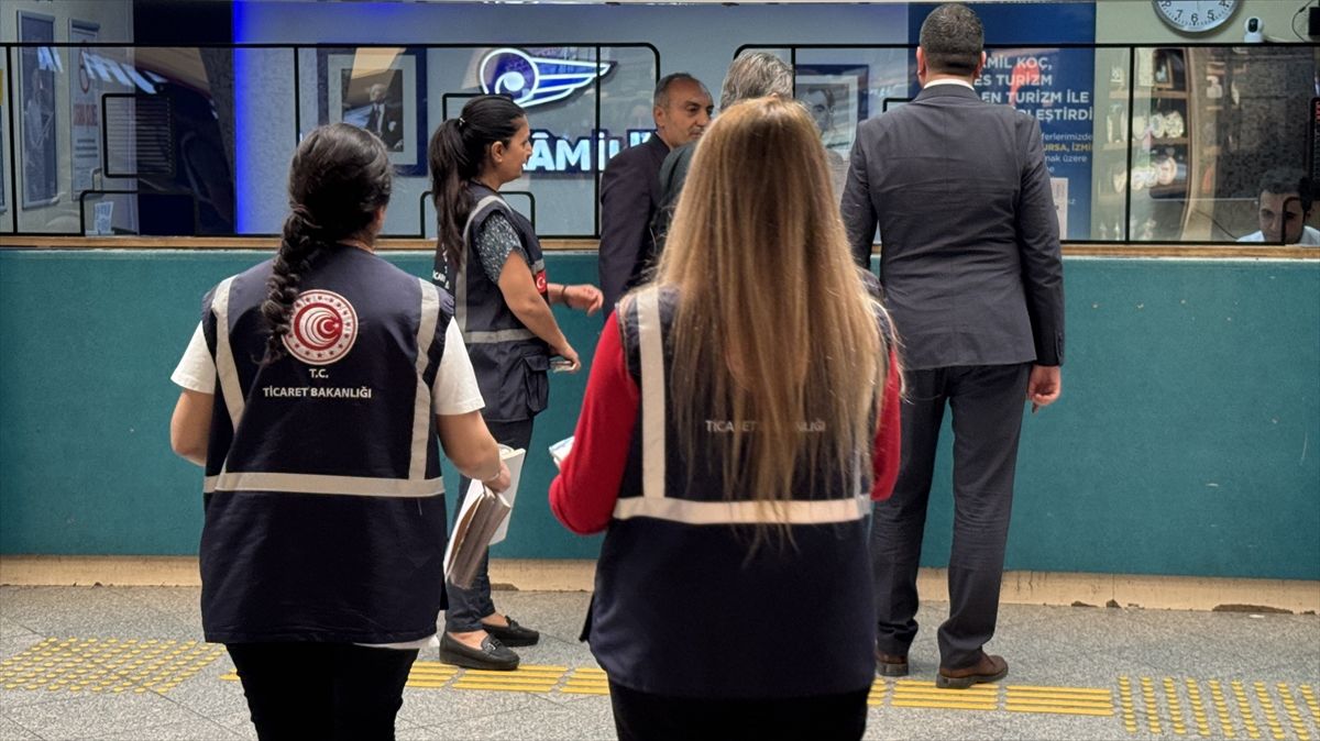 Konya’da Denetim Öncesi Bilet Fiyatları Kontrolü