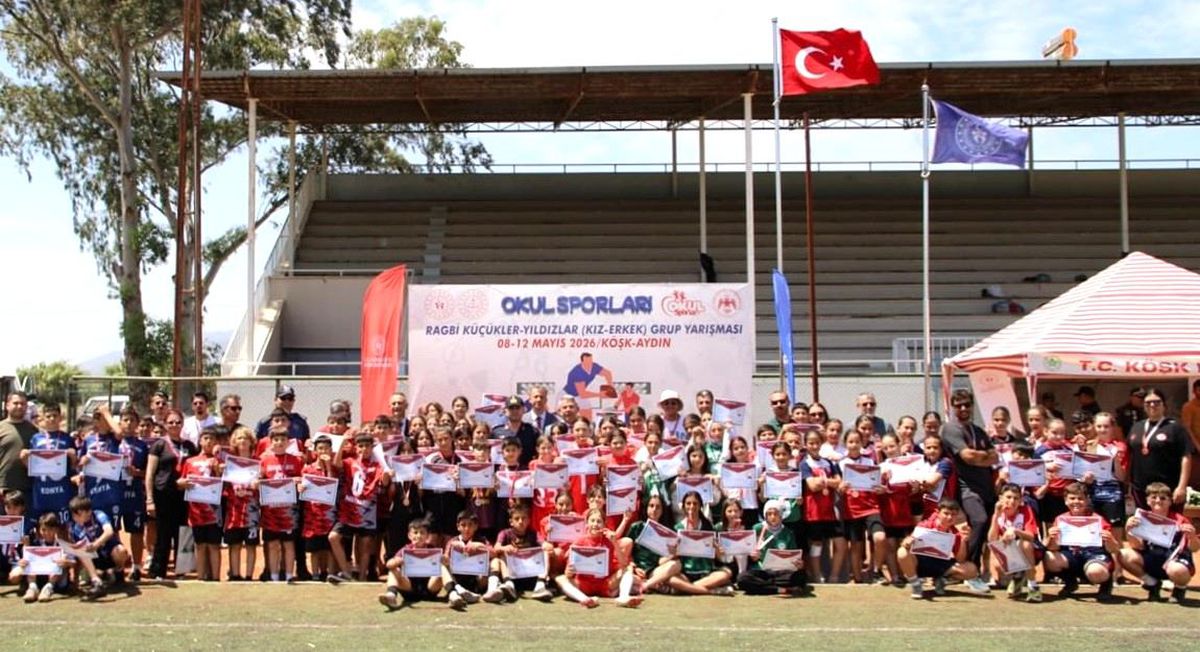 Köşk’te Ragbi Heyecanı: 9 Şehirden 260 Sporcu Kıyasıya Yarıştı
