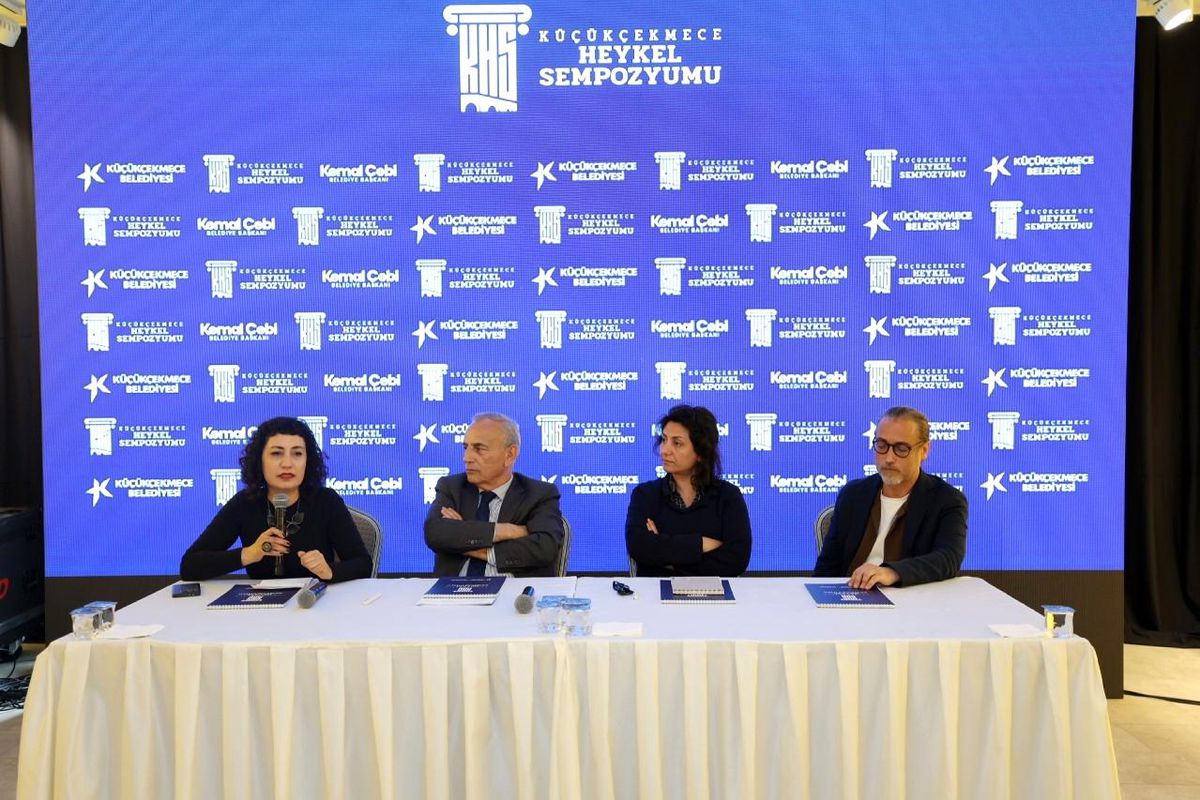 Küçükçekmece’de bir ilk: Heykel Sempozyumu başladı