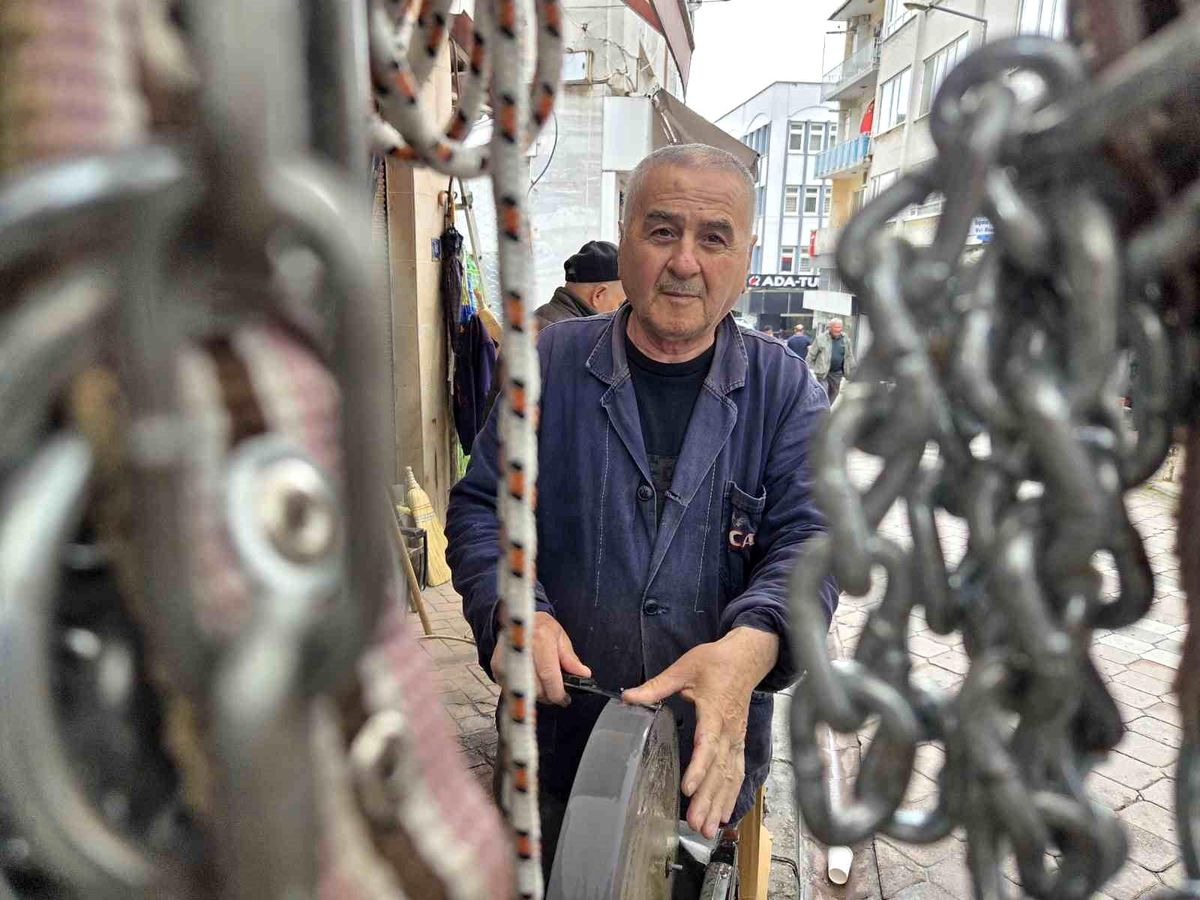Kurban Bayramı Öncesi Bıçak Bileme Yoğunluğu
