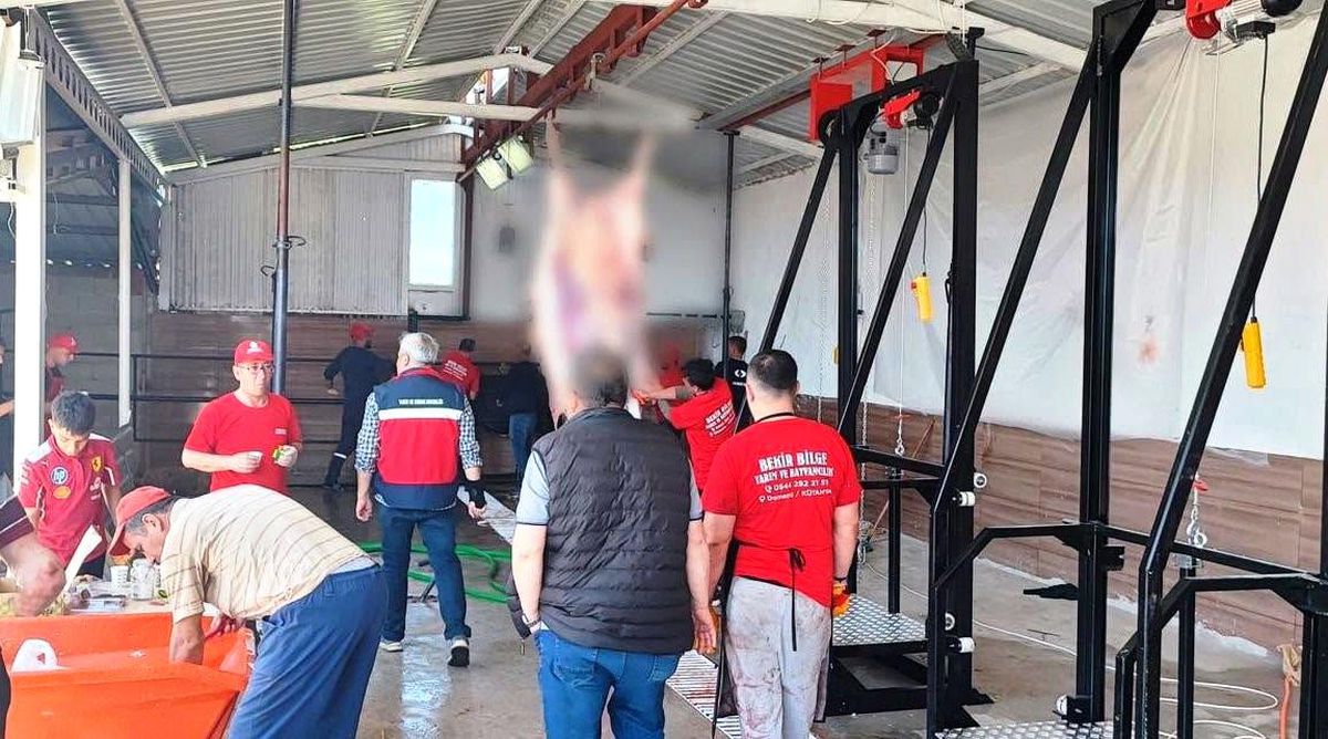 Kütahya’da Kurban Kesim Yerleri Denetleniyor