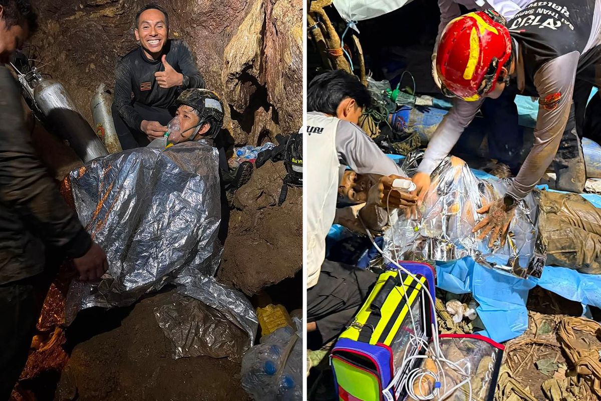 Laos’ta Mağarada Mahsur Kalan 5 Kişi Kurtarıldı