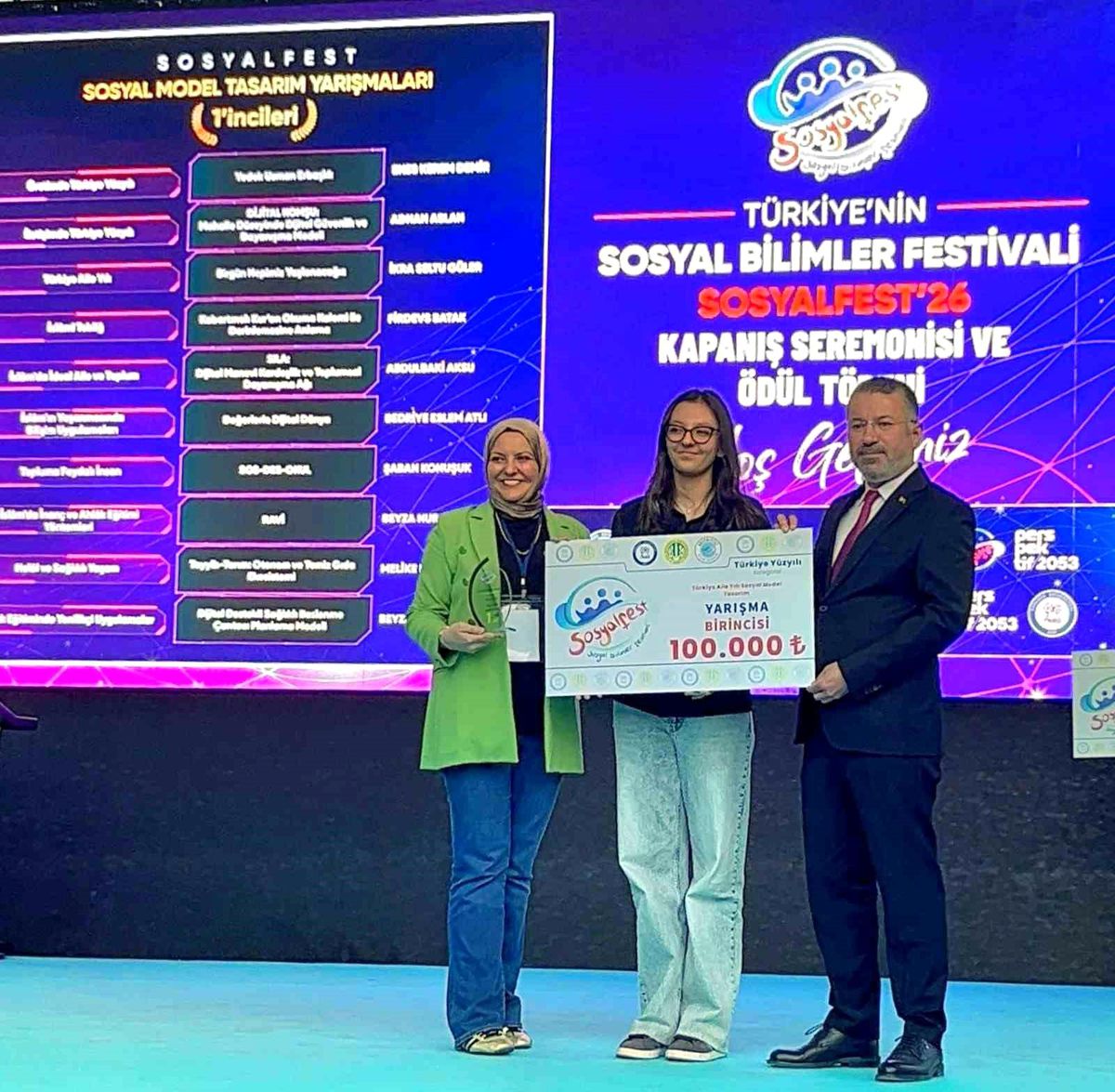 İkra Seltu Güler, Sosyalfest 2026’da Türkiye Birincisi Oldu