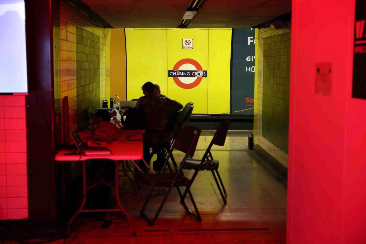 Londra’da NATO Tatbikatı İçin Metro İstasyonu Kullanıldı