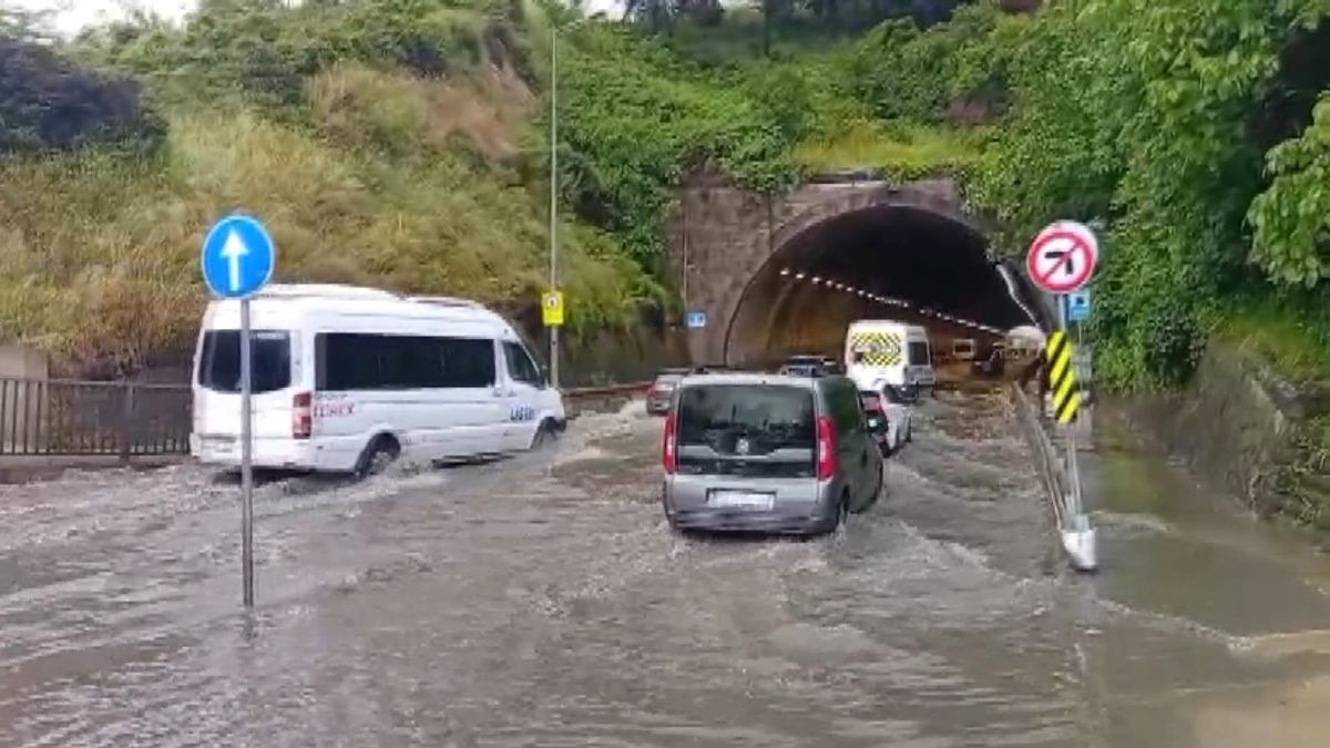 Maltepe’de Tüneli Su Bastı