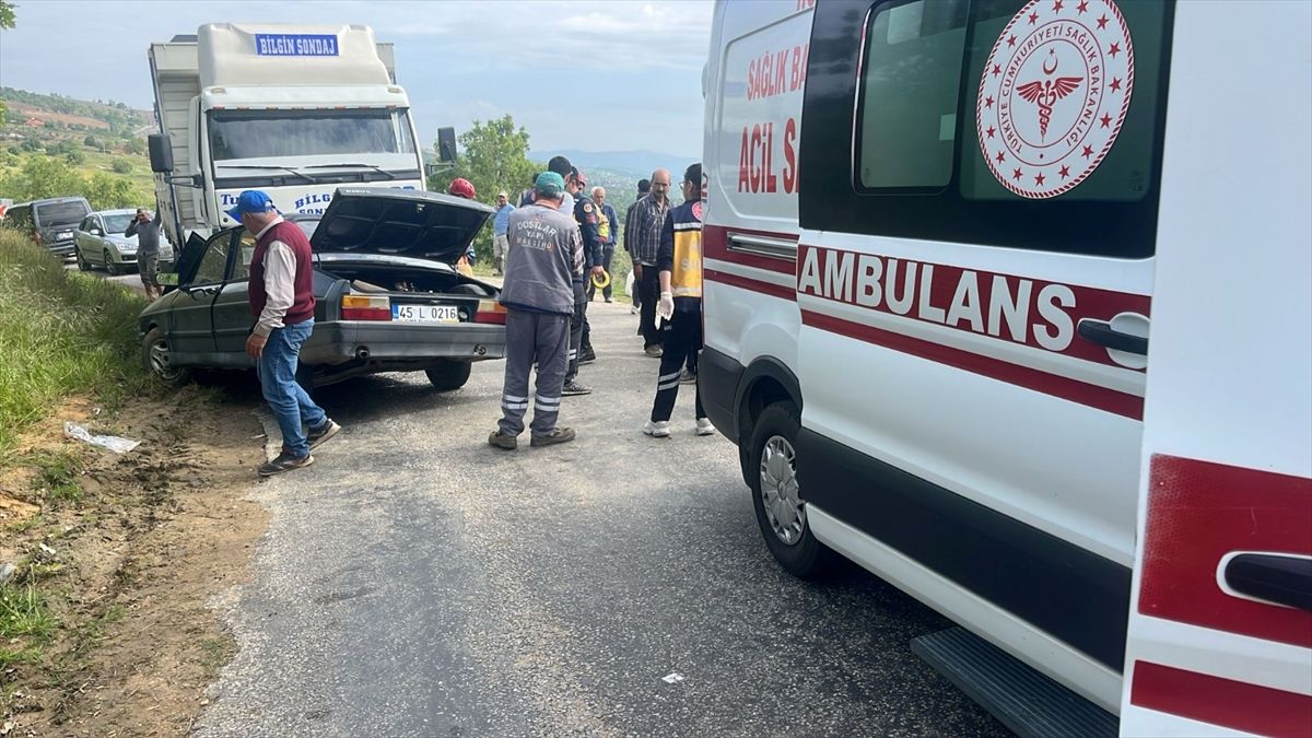 Manisa’da Kaza: 1 Ölü, 1 Yaralı