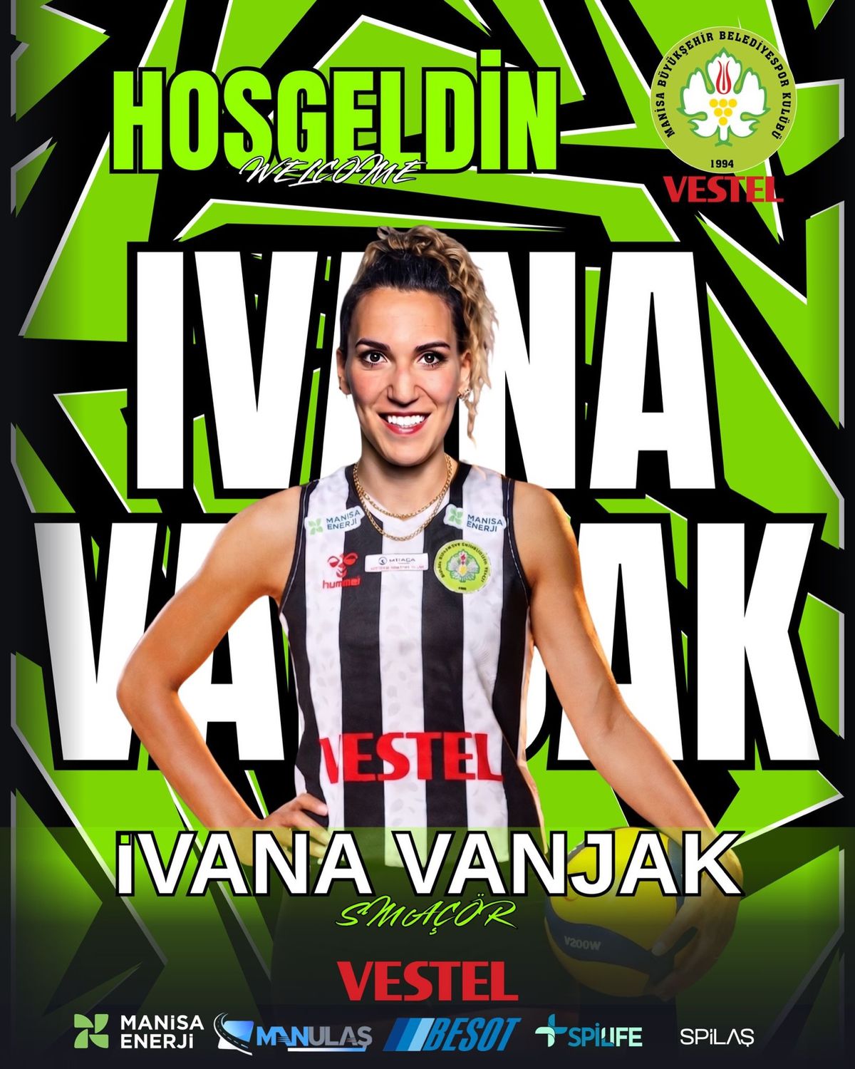 Vestel Manisa’dan Yeni Transfer