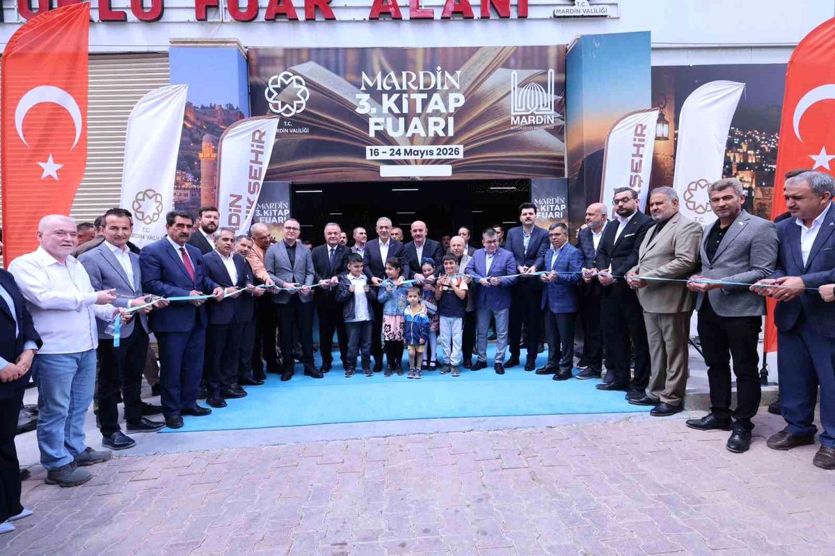 Mardin’de “3. Kitap Fuarı” kapılarını açtı