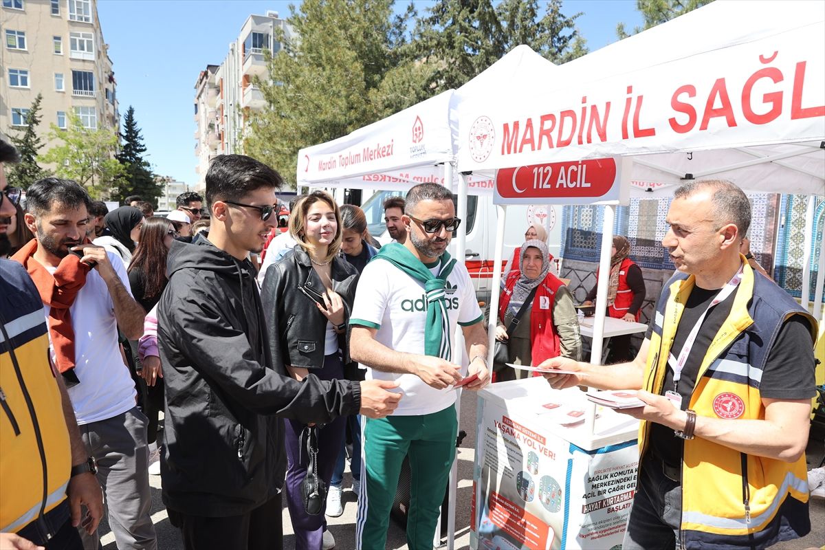 Mardin’de “Sağlık İçin Hareket Et Günü” kapsamında yürüyüş düzenlendi
