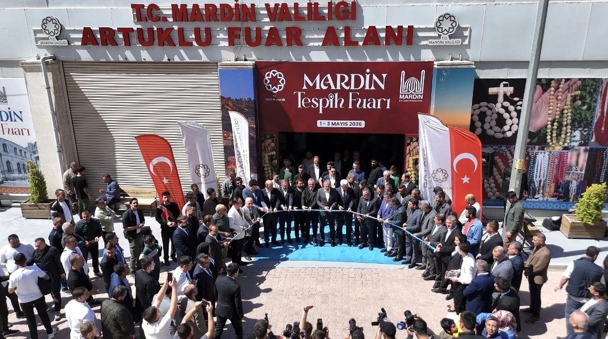 Mardin’de “Tespih Fuarı” açıldı