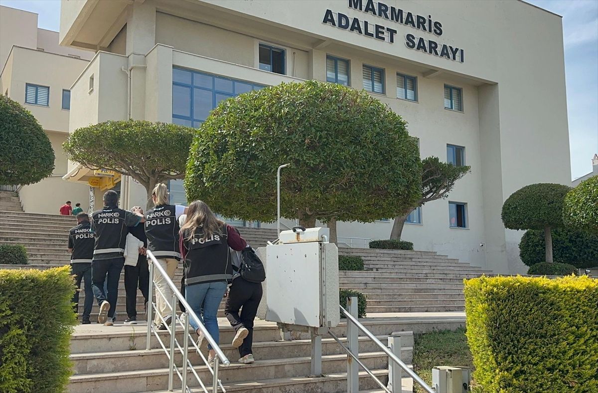 Marmaris’te 4 Uyuşturucu Şüphelisi Tutuklandı