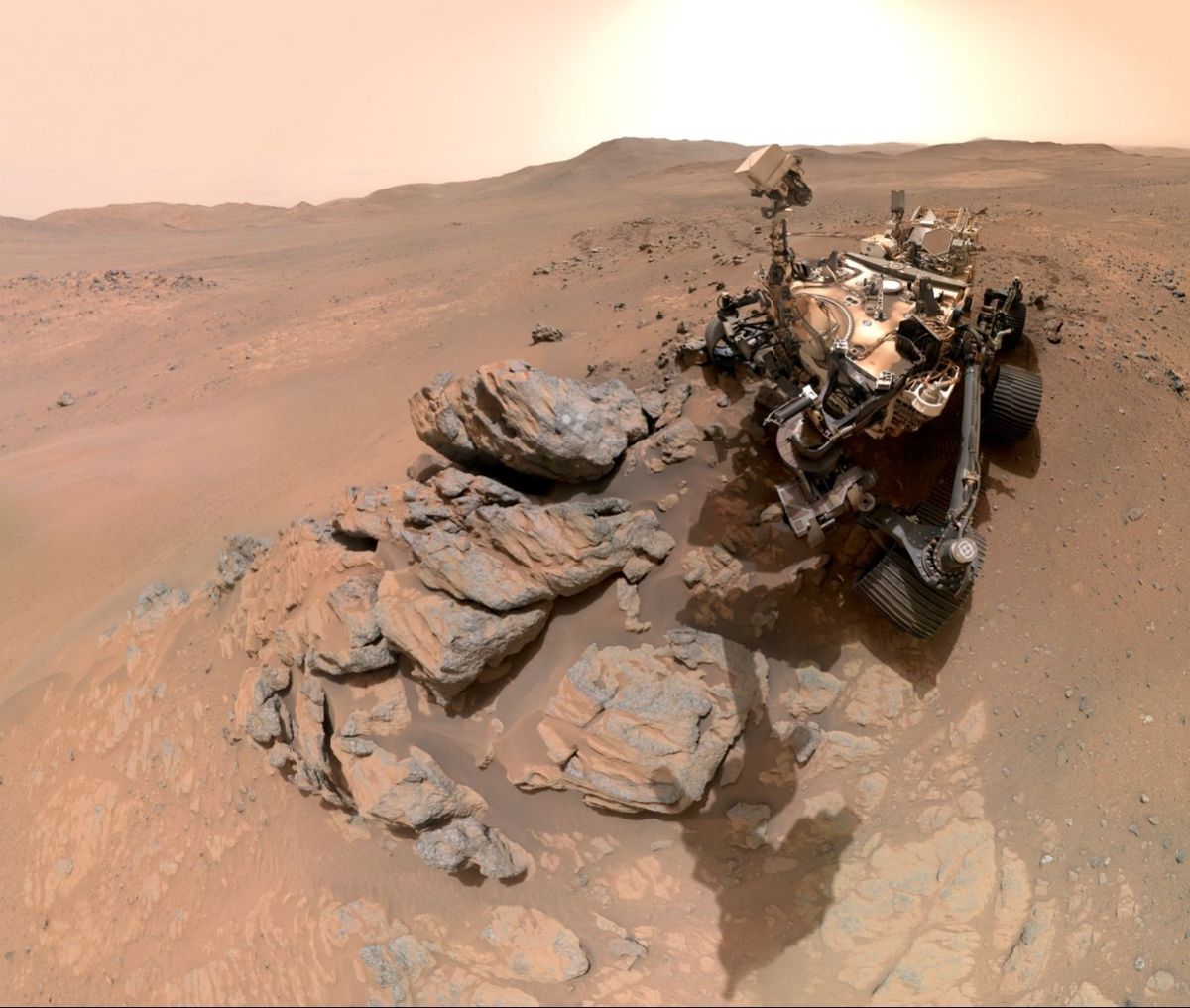 Perseverance Mars’ta Özçekim Yaptı