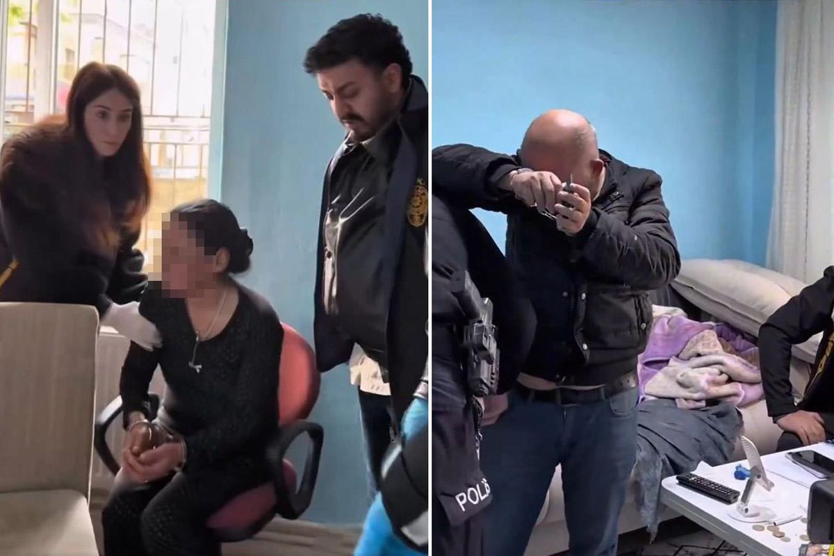Masaj salonuna fuhuş baskını! O anlar kamerada