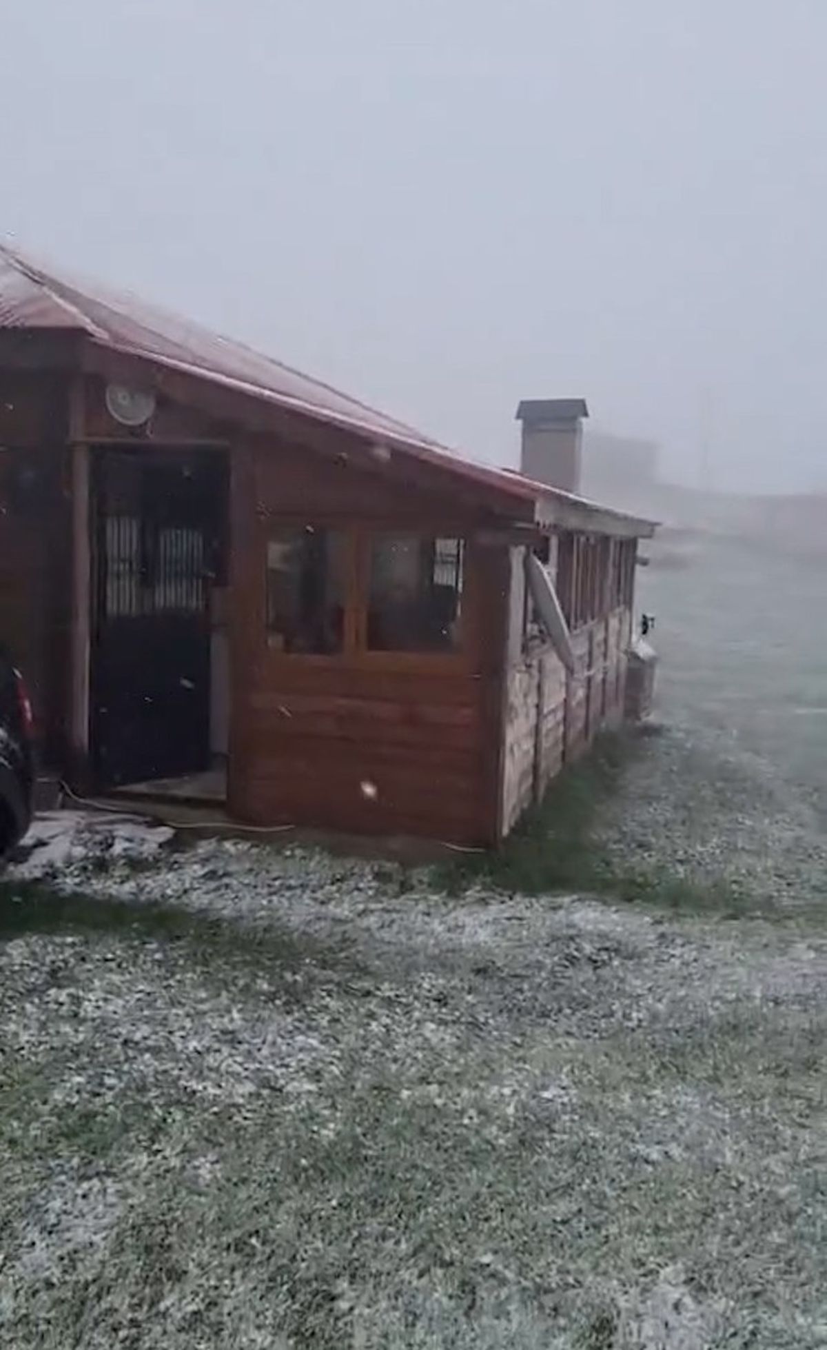 Çambaşı Yaylası’nda Mayıs’ta Kar Yağışı