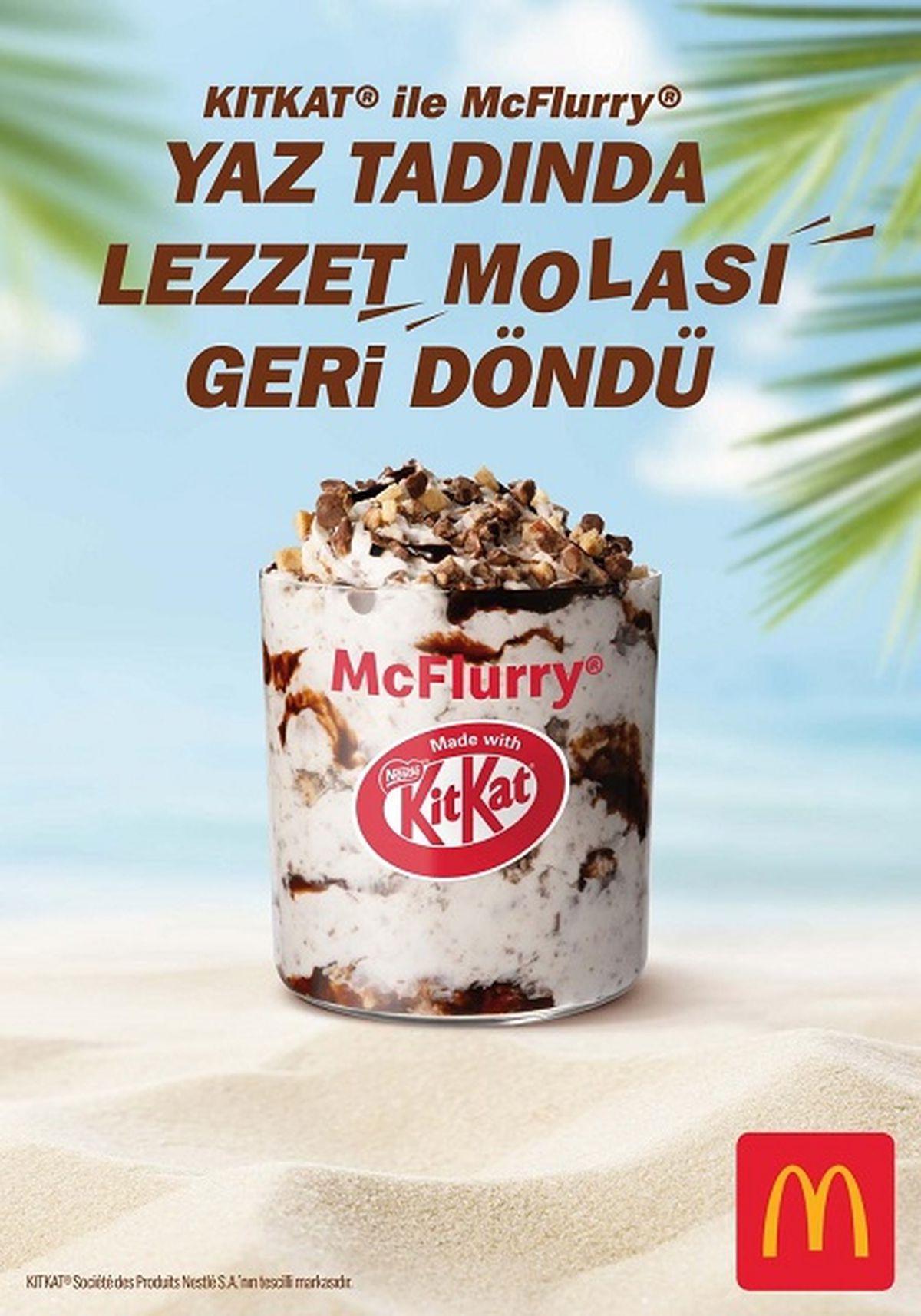 McDonald’s Yaz Menüsüne KITKAT® Iced Latte’yi Ekledi