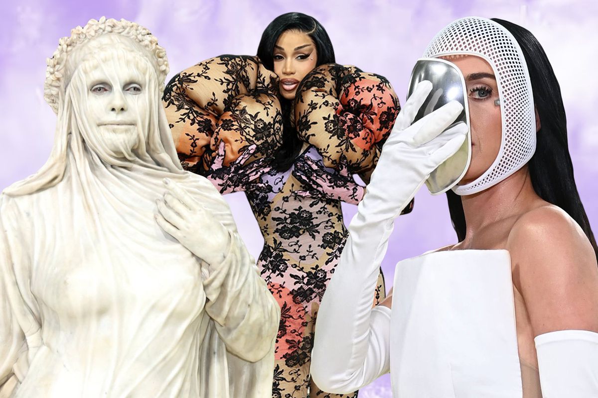 Met Gala’ya bu kostümler damga vurdu! Kimi heykel oldu, kiminin kostümü bağırsağa benzetildi