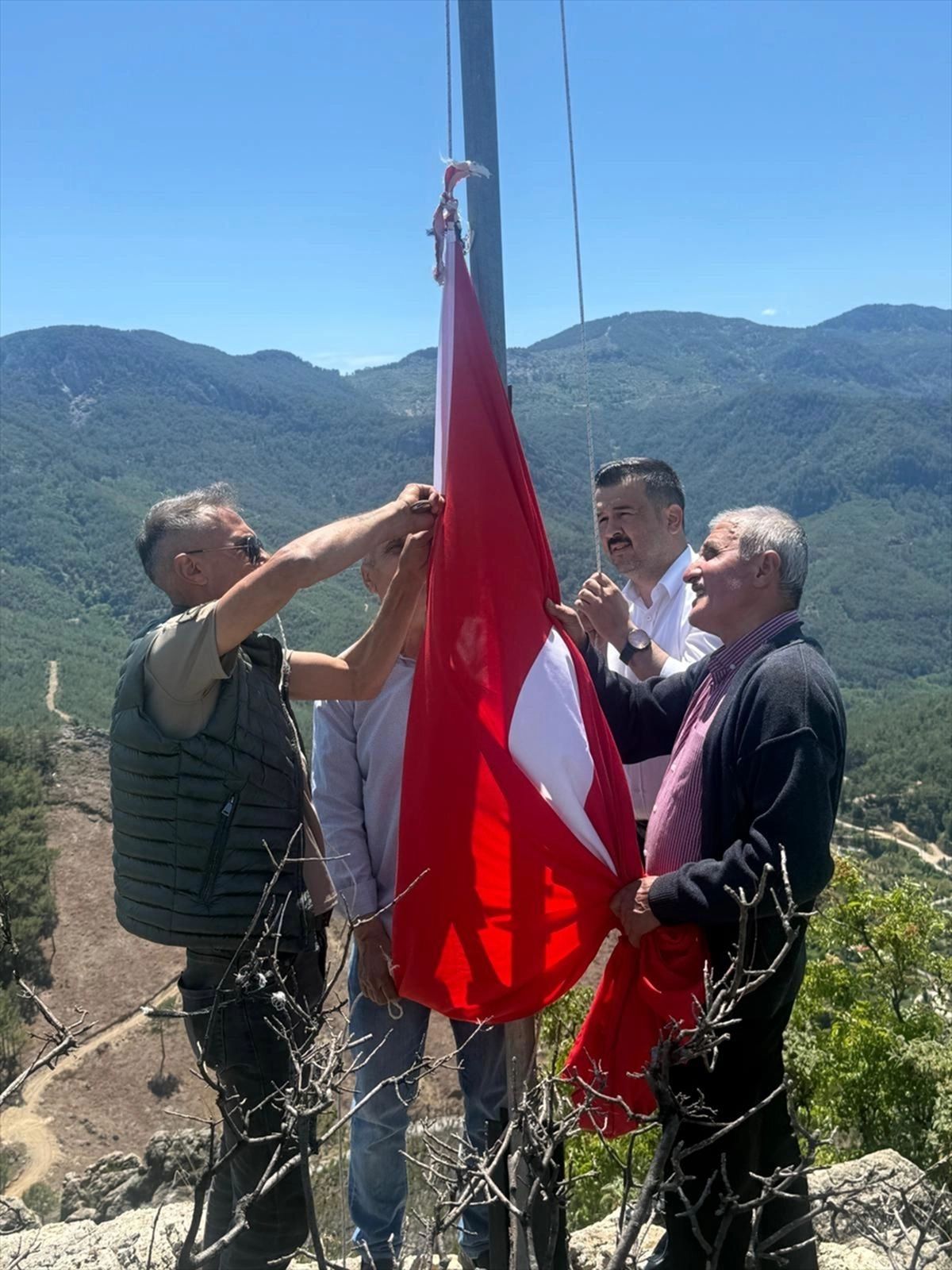 MHP İlçe Başkanı Yayla’dan kırsal ziyaret