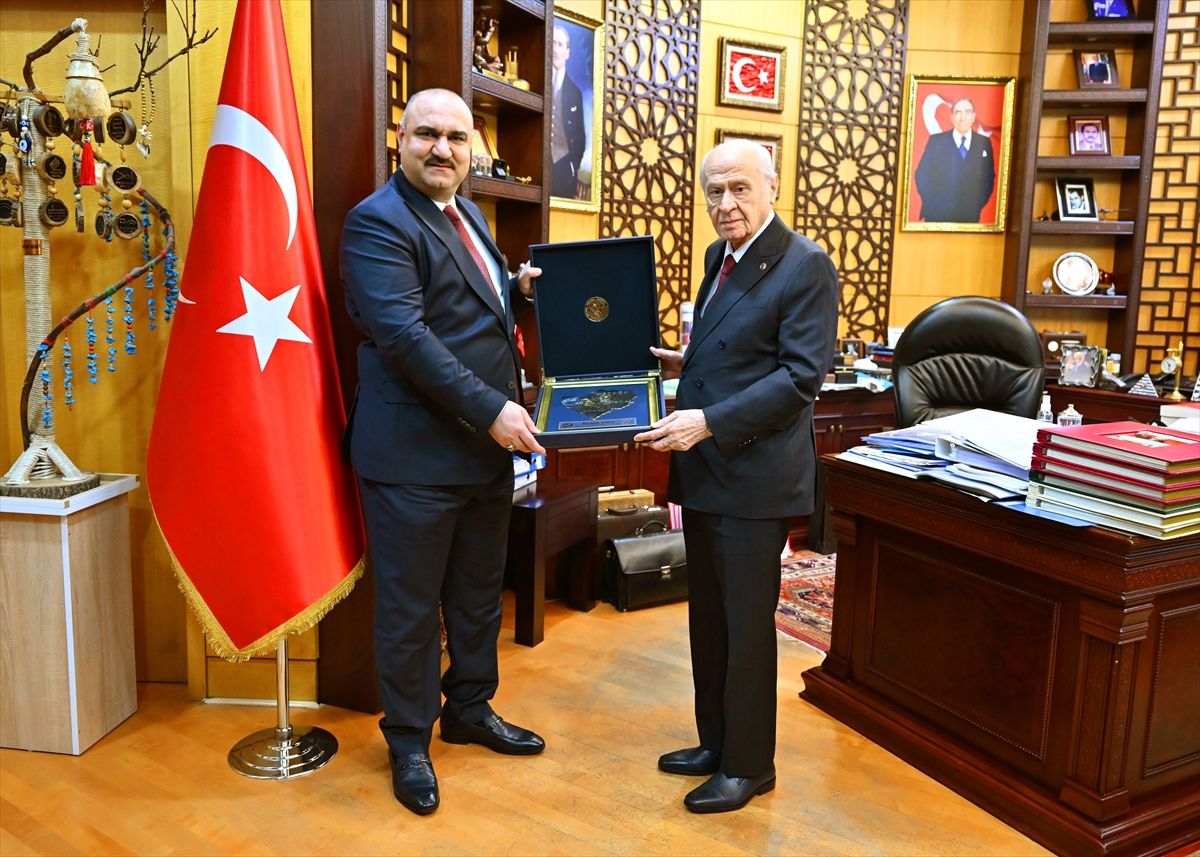 Bahçeli, Kerkük’ün İlk Türkmen Valisi’ni Kabul Etti